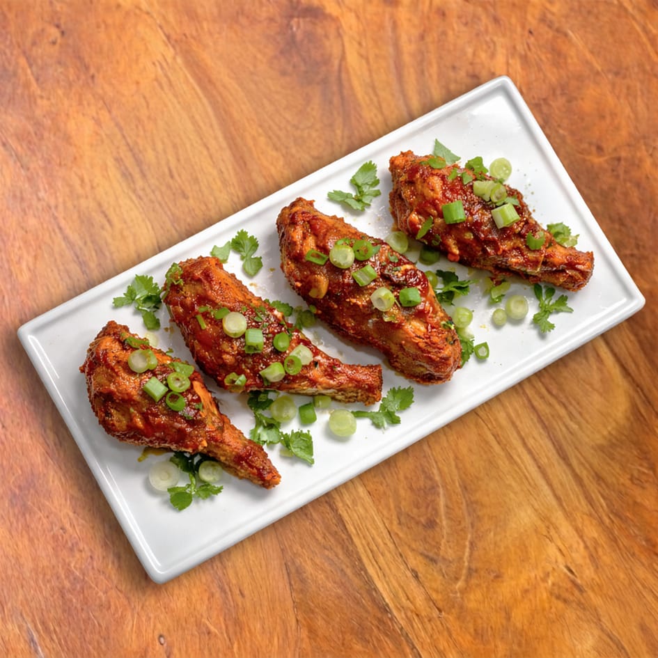 ◼️ Vegan Manchurian Wings (V).